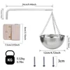 Stainless Steel Sauna Room Bowl Cup for Essential Oil Aromatherapy - Traditional & Infrared Sauna Accessories 3