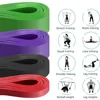 Resistance Band Heavy Duty Latex Sports Elastic Belt Pull Up Assist Bands For Pilates Workout Out Fitness Shape Body Home Gym 4