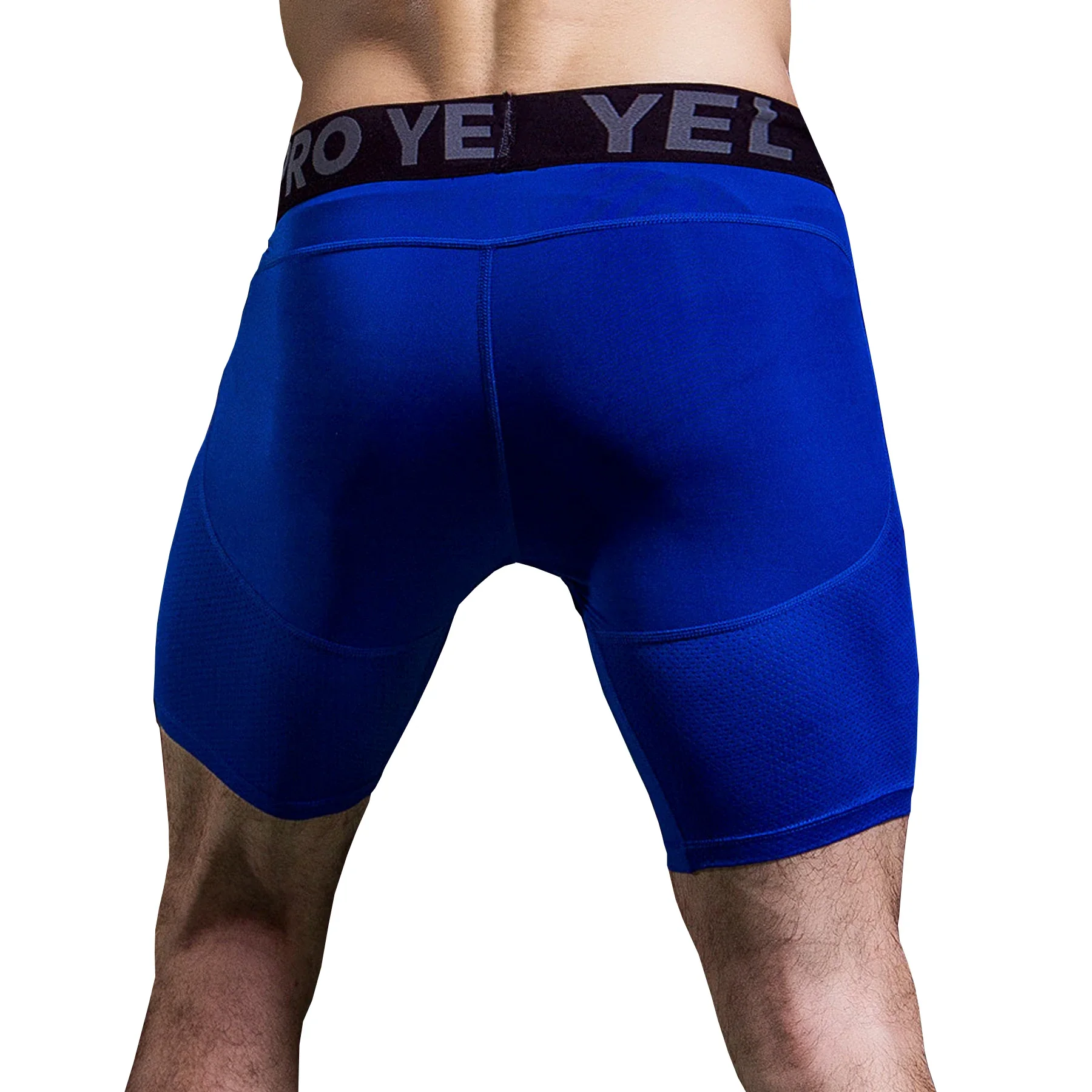 2023 Sports Gym Compression shorts high elasticity Shorts Tights Mens Quick Dry Skinny Running Sportswear Skinny Fitness Shorts 3