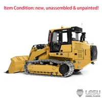 In Stock LESU 973K KIT RC Hydraulic Loaders 1/14 Engineering Machinery Model Metal Remote Control Toy Track Loader Toys TH23764 2
