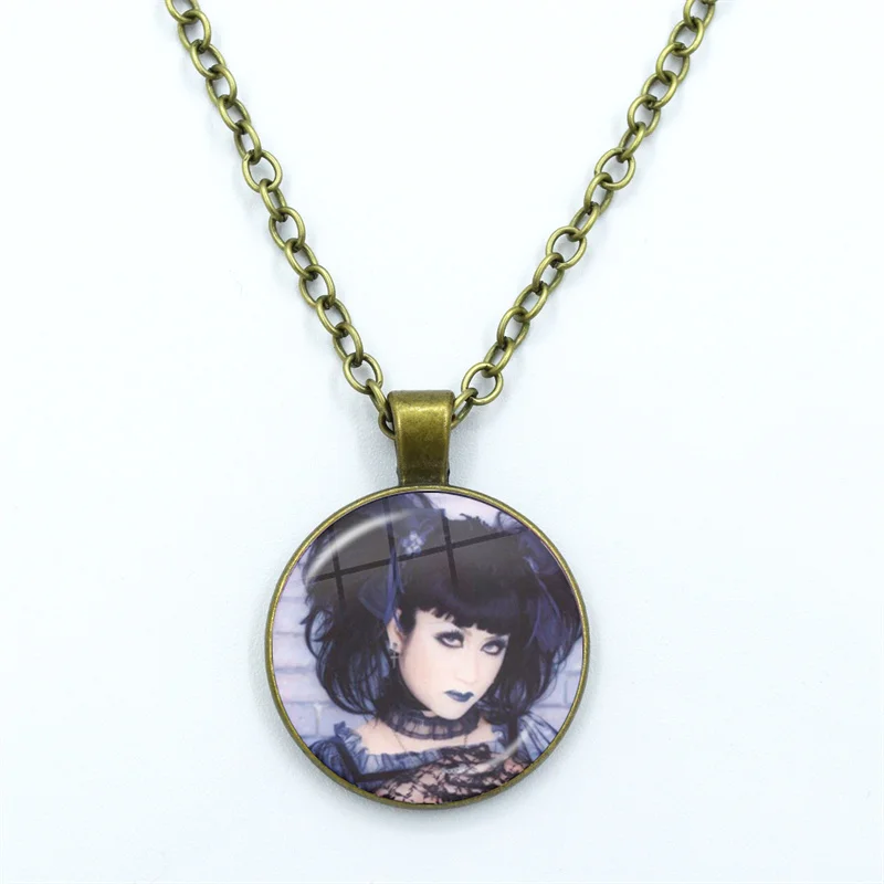 Moi Dix Mois Malice Mizer Mana Sama Glass Dome Cabochon Pendant
