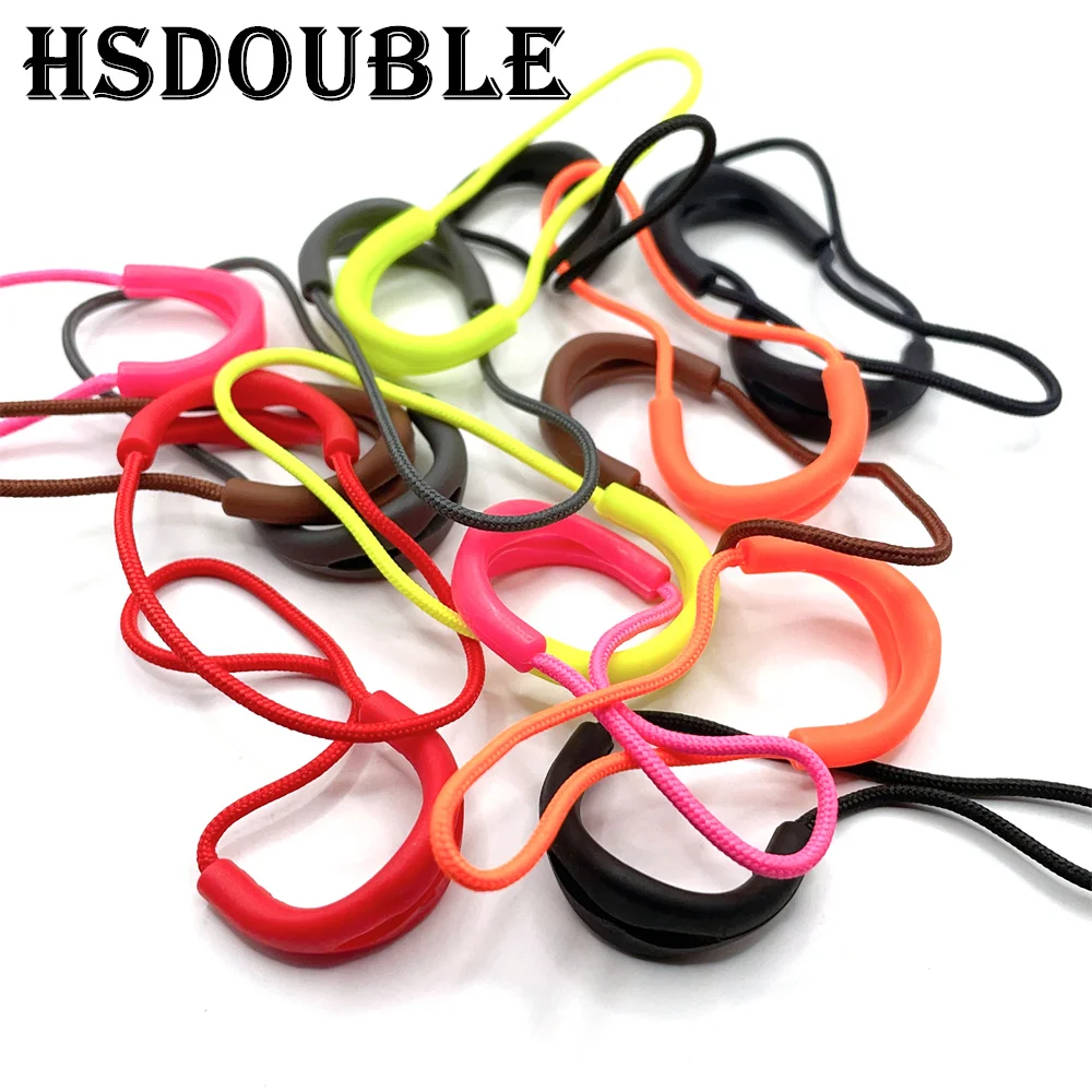 Zipper Pullers Zipper Heads 10 Pcs/Pack Zipper Pull Cord Zipper Head Pull Puller End Fit Rope Tag Fixer Zip Cord for Garment Bags Accessory