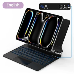 Magic Keyboard Case with Multi-Touch Trackpad for iPad Pro and iPad Air (English Black)