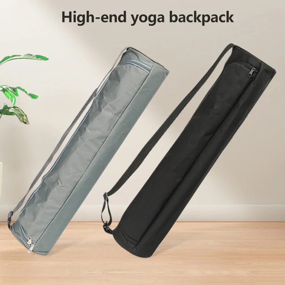 72x16CM 600D Oxford Mat Bag With Adjustable Shoulder Strap Large Capacity Foldable Storage Carrier For Outdoor Gym Fitness