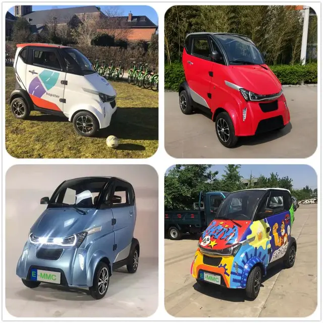 Fashion Electric Four Wheeled Vehicle Fully Enclosed Household Small Adult Female Small Scooter Lithium Iron Phosphate