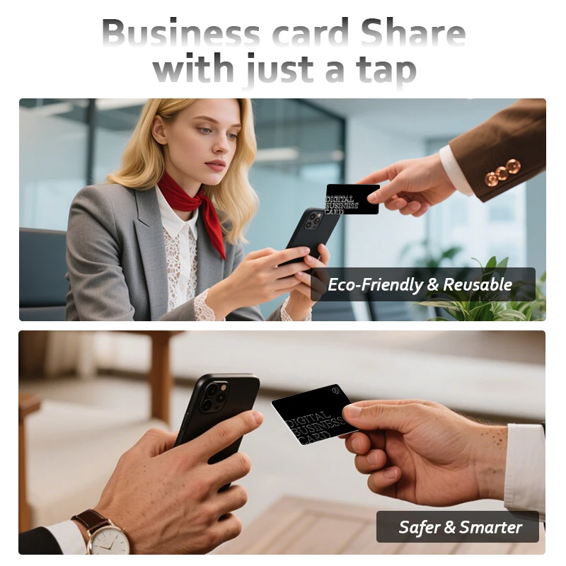 NFC 명함 빠른 읽기 스마트 명함 디지털 명함 비접촉식 비즈니스 선물 소셜 인식 카드