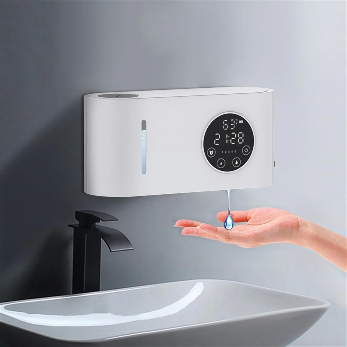 JY1243 Roestvrijstalen Wandgemonteerde Dispensers Voor Vloeibare Handzeep 800 Ml Commerciële Badkameraccessoires Met Anti Lekpomp Van 12,1 € | DHgate