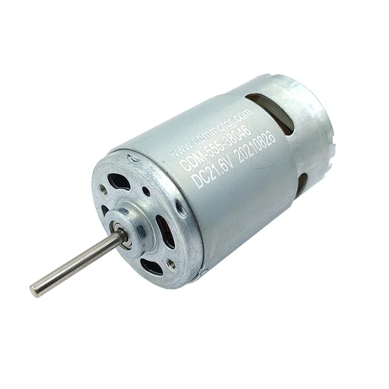 RS-555 미니 36mm 모터 DC 12V 18V 21.6V 24V 13000RPM 중속 전..