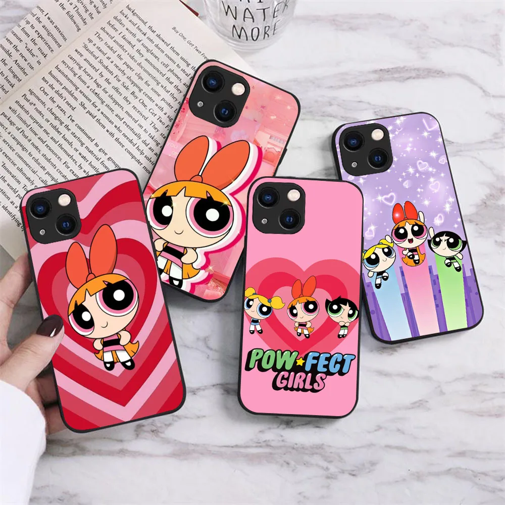 소프트 케이스 화웨이 메이트 30 20 스마트 P20 P30 P40 Y8P 라이트 프로 MK-58 Powerpuff 소녀