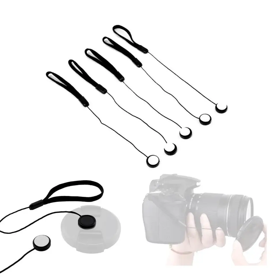 Demason 5 Pcs Dragonne Appareil Photo, Corde De Cache-Objectif Laisse