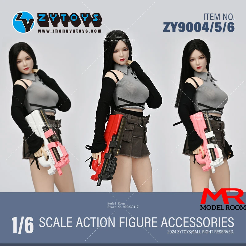 ZYTOYS-ZY9004-1-6-Scale-Plastic-P90-Model-8-5cm-Soldier-Weapon-Scene ...