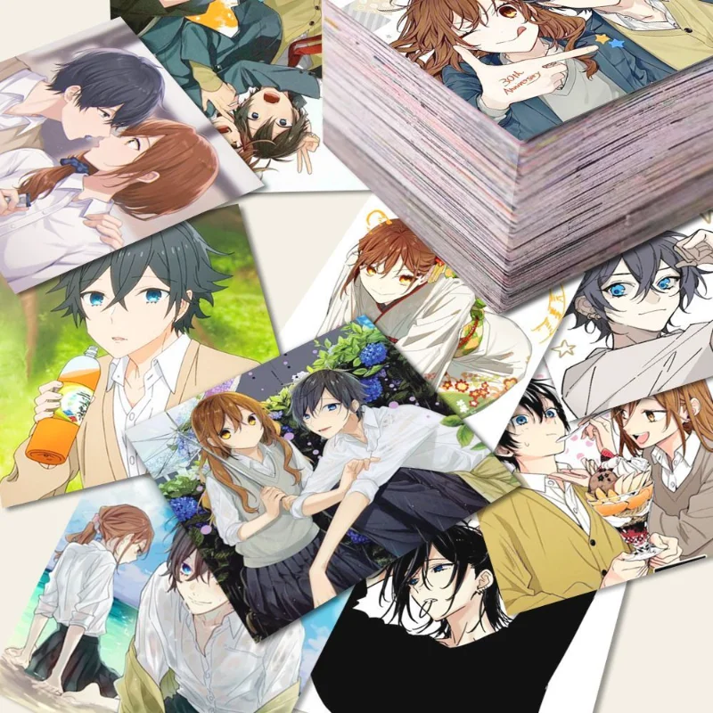 Hori San To Miyamura Kun Sticker Anime Waterproof Sticker 54 Piece Student Stationery Children School Lovely Supplies Horimiya