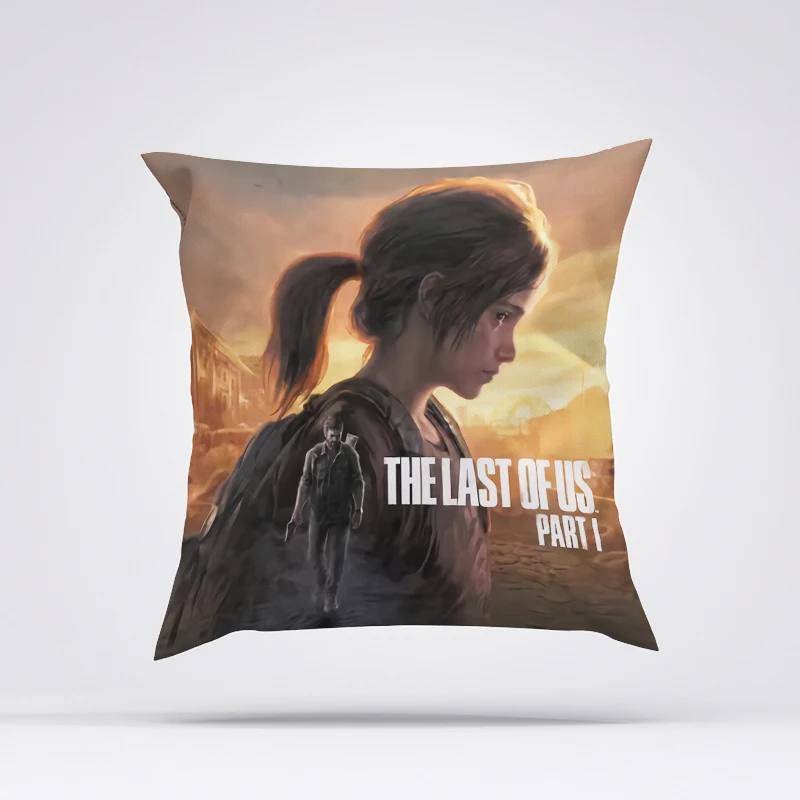 

Throw Pillows Hot Movie the Last of Us Decorative Cushion Cover Luxury Couple Pillow Pillowcases 50x50 Pillowcase 40x40 Sofa Bed