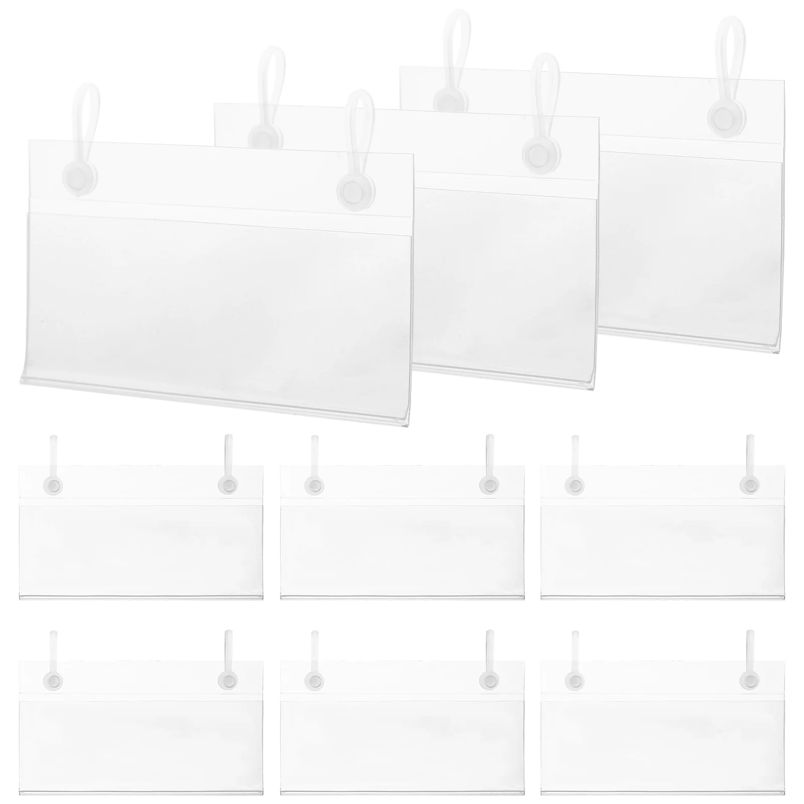 

Price Tag Label Holder Supermarket Accessory Merchandise Sign Display Wear-resistant Shelf Labels