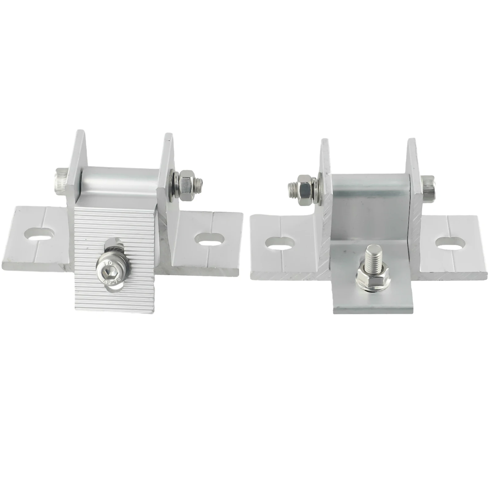 Description Picture 3 of itemSolar Panel Rotatable Elevation With Angle Bracket Roof Mounting Attachment Solar Panel Brackets Tilt Mounting Rail Support