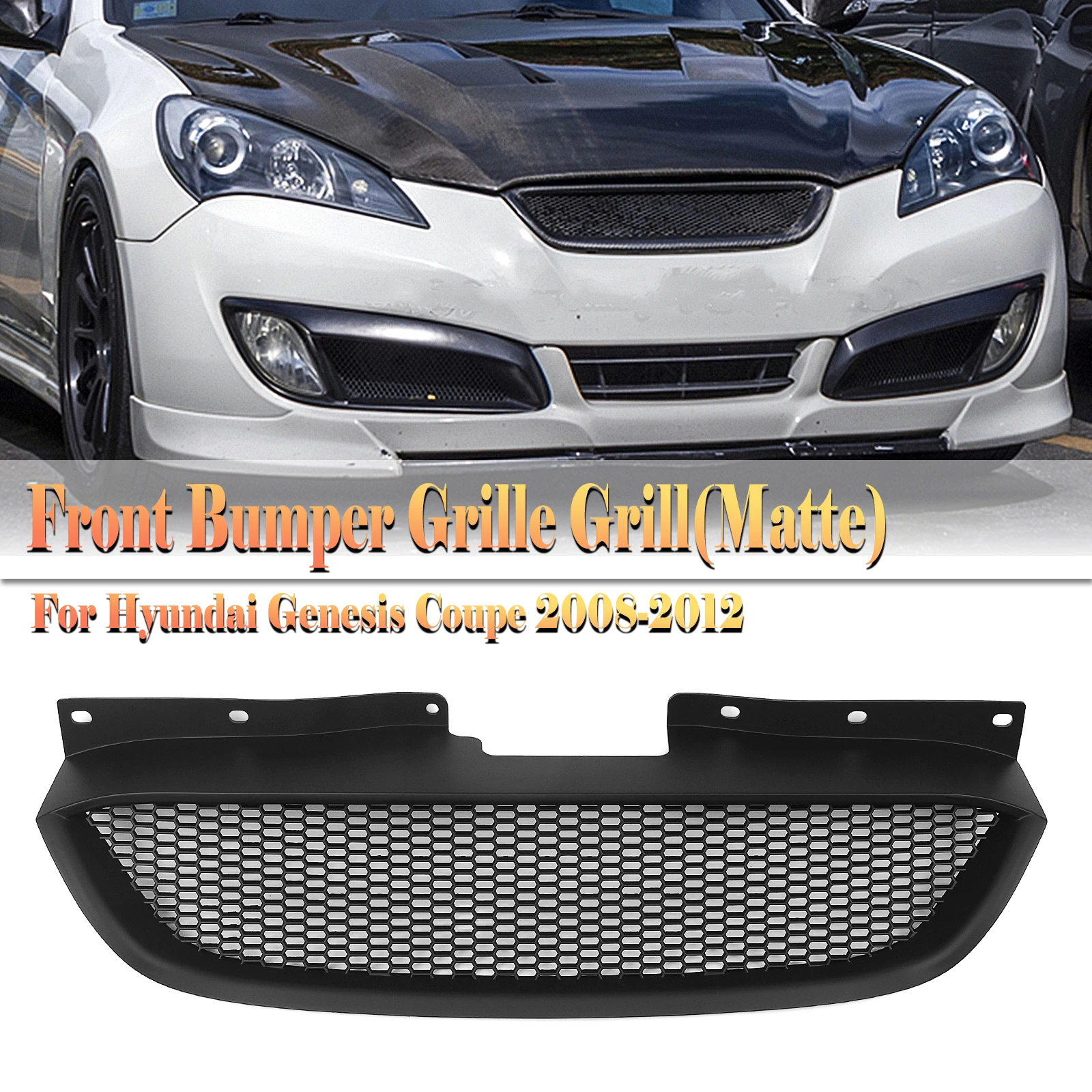 K N Typhoon Kit Suitable For Hyundai Genesis 2 0l L4 2010 2012 Textured Black 69 5302ttk