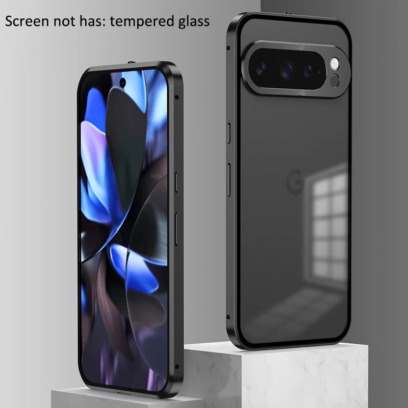 Aluminium Alloy Metal Frame Bumper with Acrylic Back Cover Case