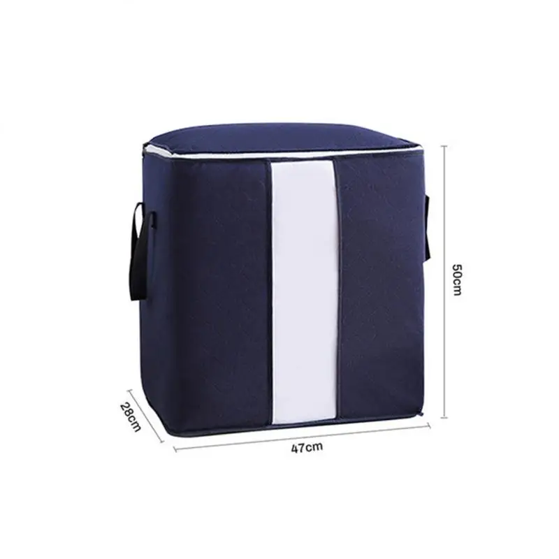 Sklopiva kutija za pohranu velikog kapaciteta, otporan na prašinu, organizator od netkane tkanine, prijenosni poplun, odjeća, igračka, jastuk, posuda za pohranu