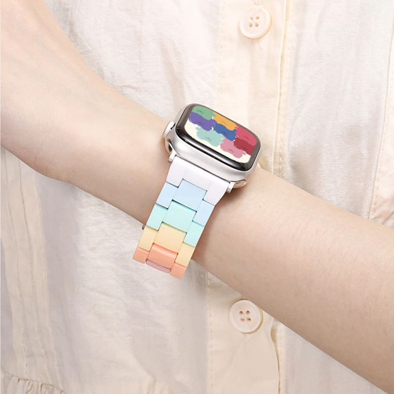 Candy Rainbow Strap - Vibrant Bracelet