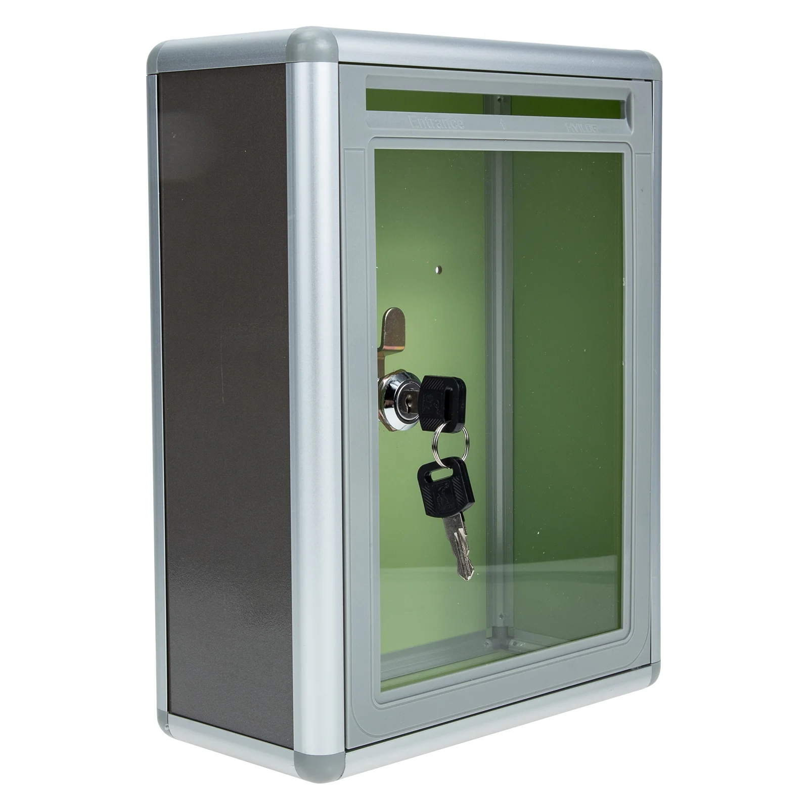 Box Mailbox Suggestion Wall Letter Drop Donation Post Ballot Mail Hanging Lock Organizer Alloy Mount Storage Business Raffle Key