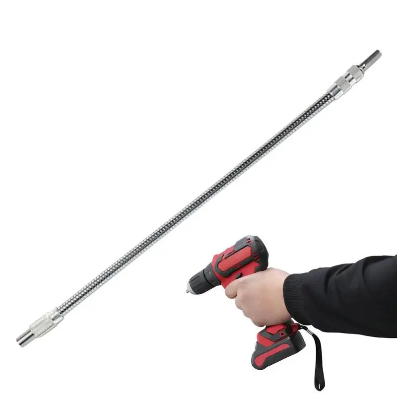 

Drill Bit Extension Multifunctional Magnetic Bendable Drill Extension To Bend Twist And Spin At Many Different Angles Suitable