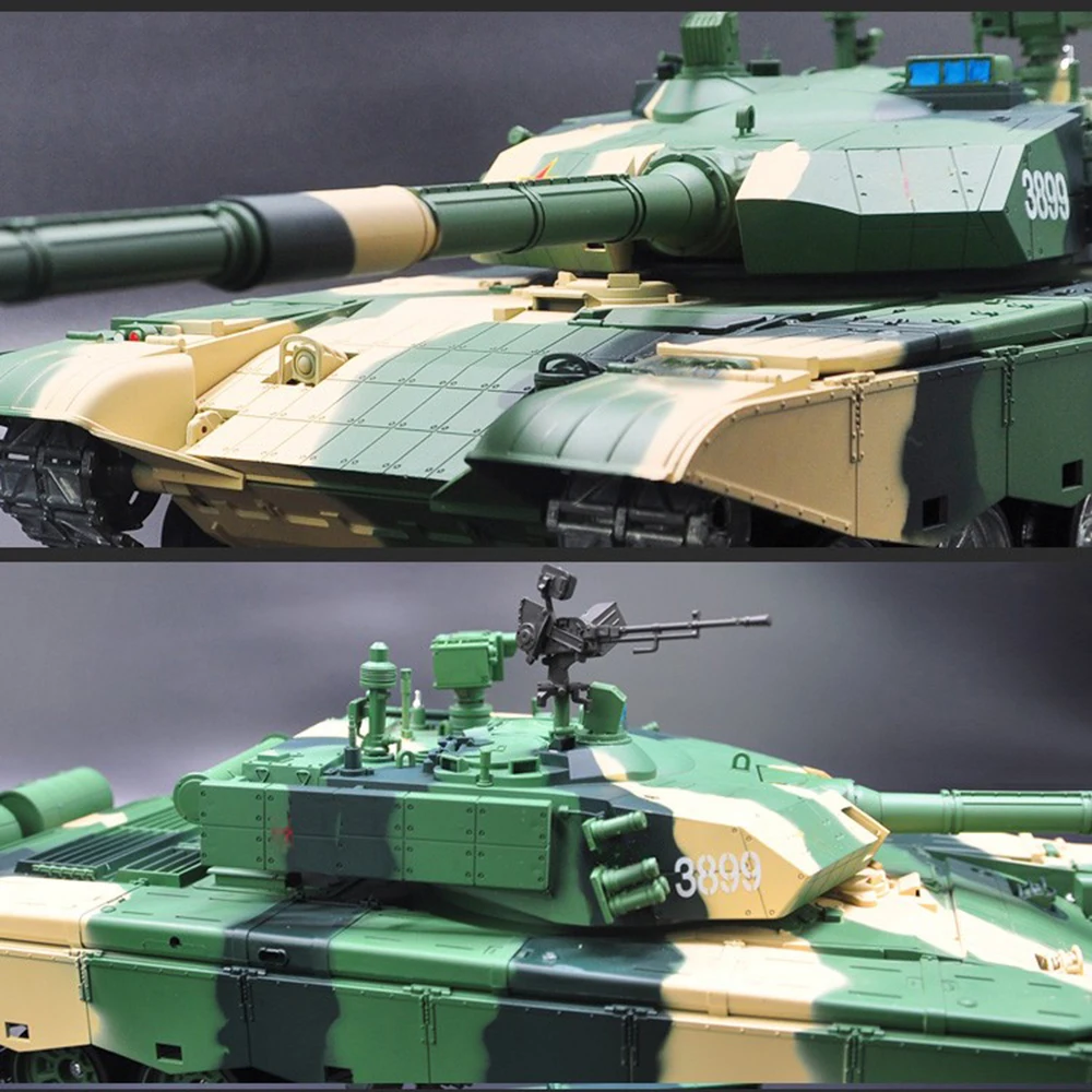 Coolbank RC Tank 2.4G Henglong 1/16 Scale 7.0 Professional Chinese 99A RTR RC Tank 3899A-1 Metal Tracks Hobby Military Army Tank 5