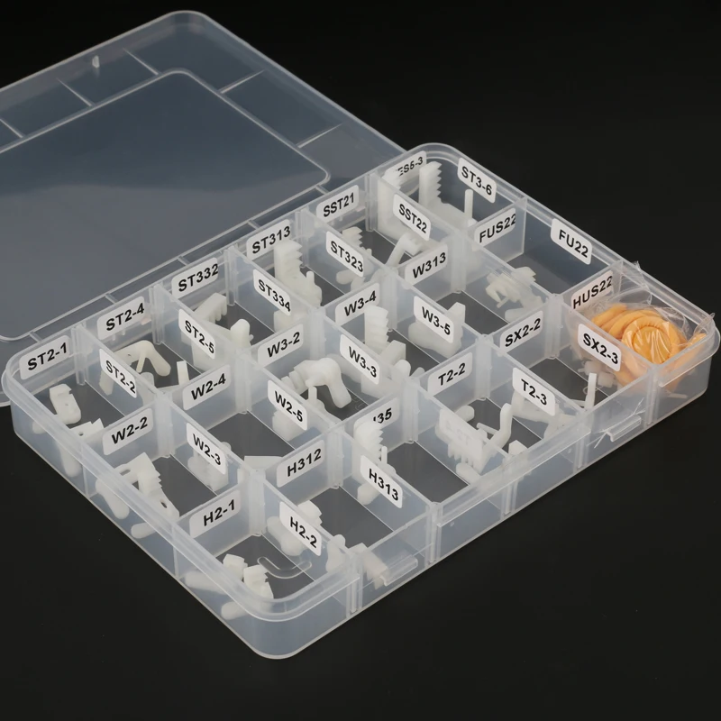 56 44 28 in 1 Hddlab Ramp Set Head Comb 2.5