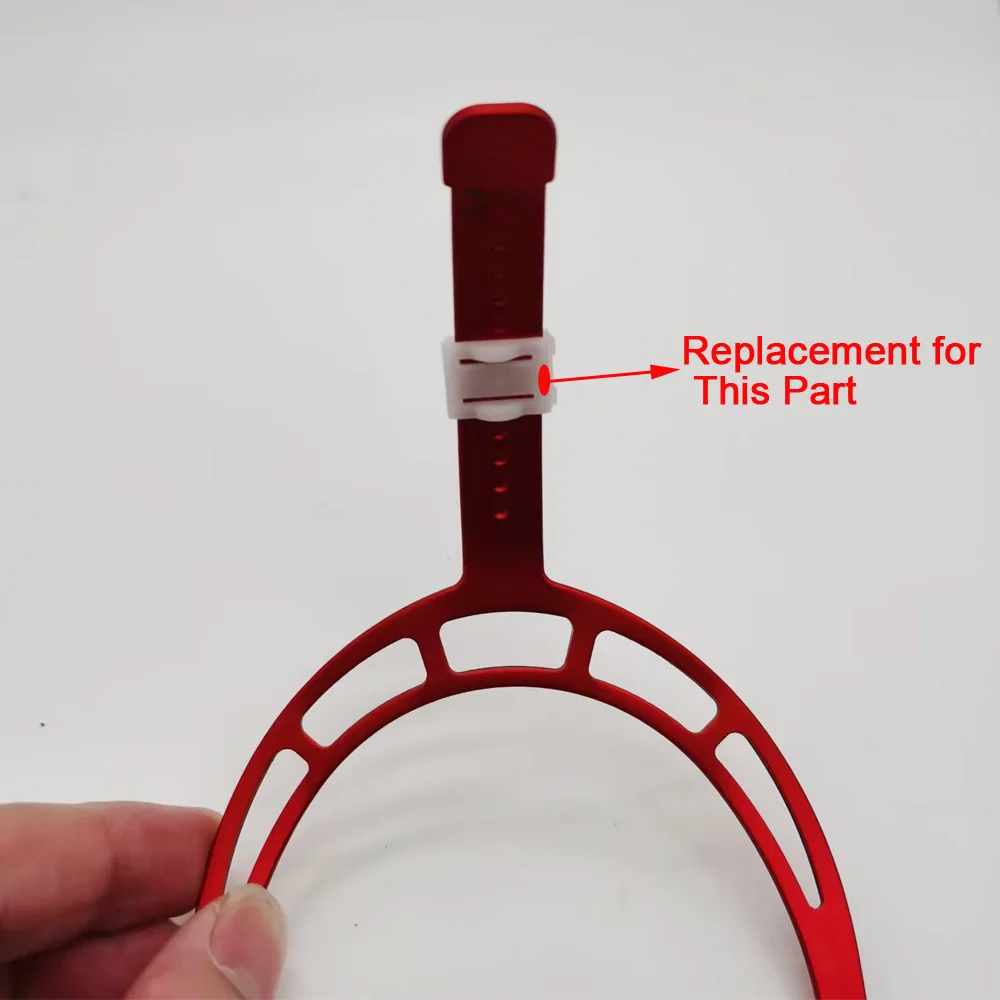 Repair Spare Parts for HyperX Could 2/Alpha/Alpha S Headphone Replacement Could II Bracket Plastic Slider Fixed Buckle Stopper