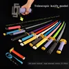 Real Size Bleach Stretchable Katana Gravity Knife Kurosaki Ichigo Sword Cos Prop Anime Ninja Knife Retractable Sword Weapon Toy 1