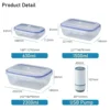 Vacuum Food Containers Microwave Safe Storage Box Fresh-Keeping Sealing Box Transparent Storage Container Fridge Food Dispenser 2