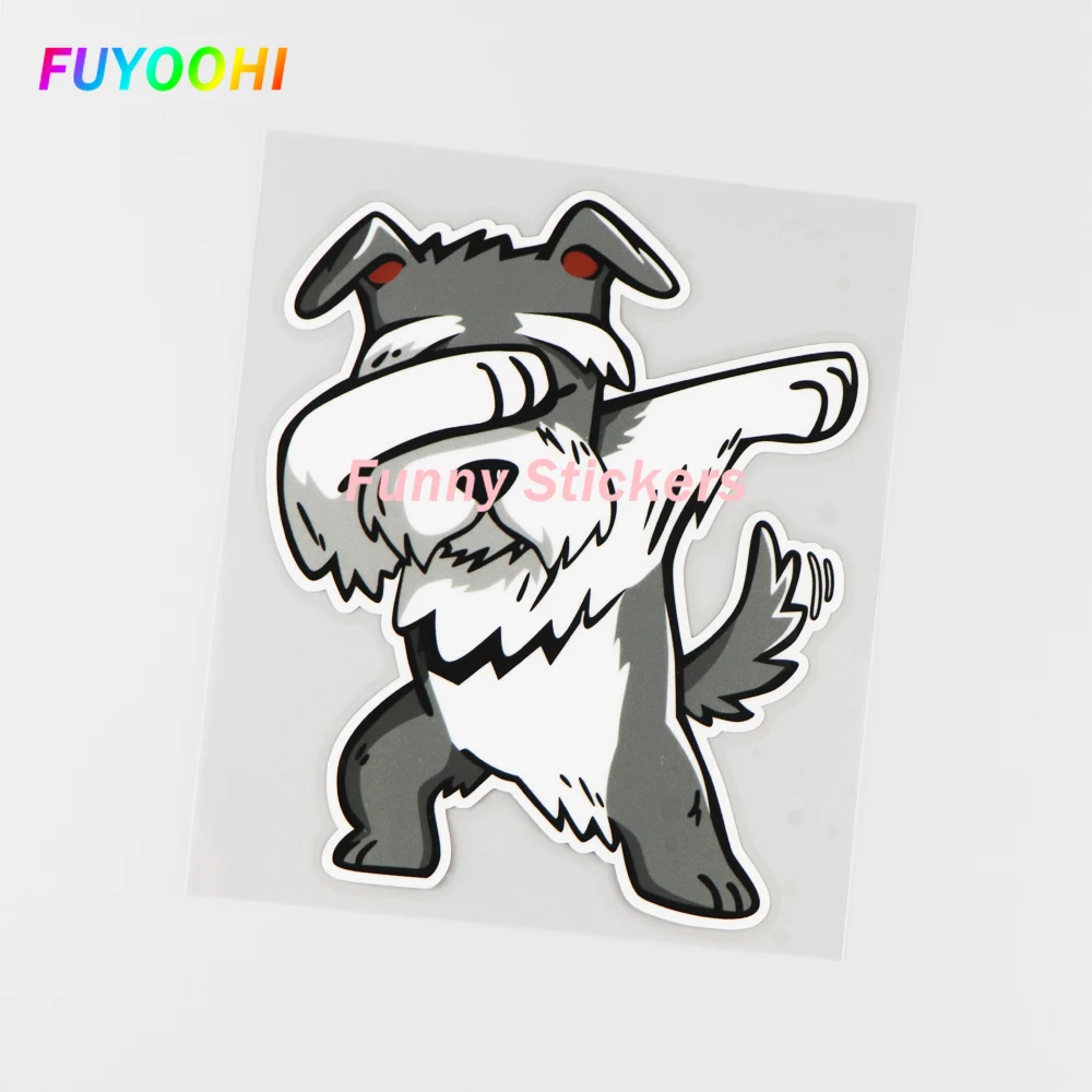 

Внешние/Защитные забавные наклейки FUYOOHI, персональная забавная мультяшная модная наклейка с рисунком животного, Виниловая наклейка из ПВХ, ...