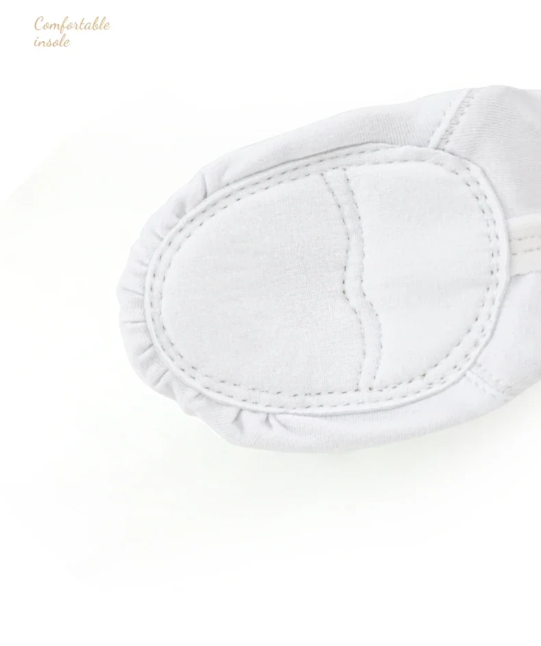 4-Wege-Stretch-Canvas-Tanzschuhe für Damen und Kinder, Ballett-Übungsschuhe mit weicher Sohle, Tanz- und Gymnastikschuhe mit geteilter Sohle – Detail 10