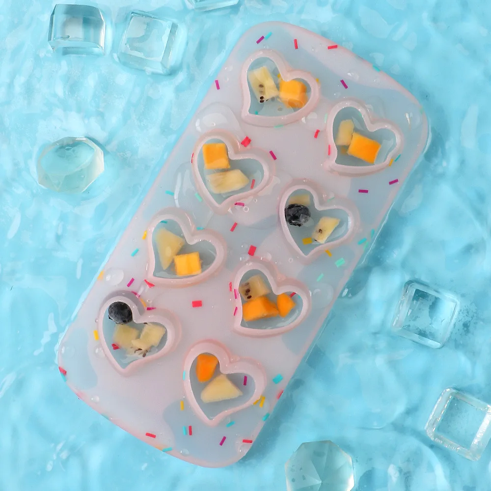 Пятизвездочный трехмерный креативный Силиконовый поднос для льда Love Ice Cube Home Diy
