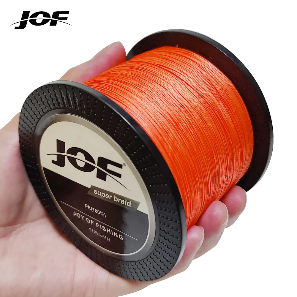 

JOF PE Braided Fishing Lines 300M 4 Strands 8-80LB Super Strong Fishing Wire Japan Multicolor Multifilament Line for Saltwater