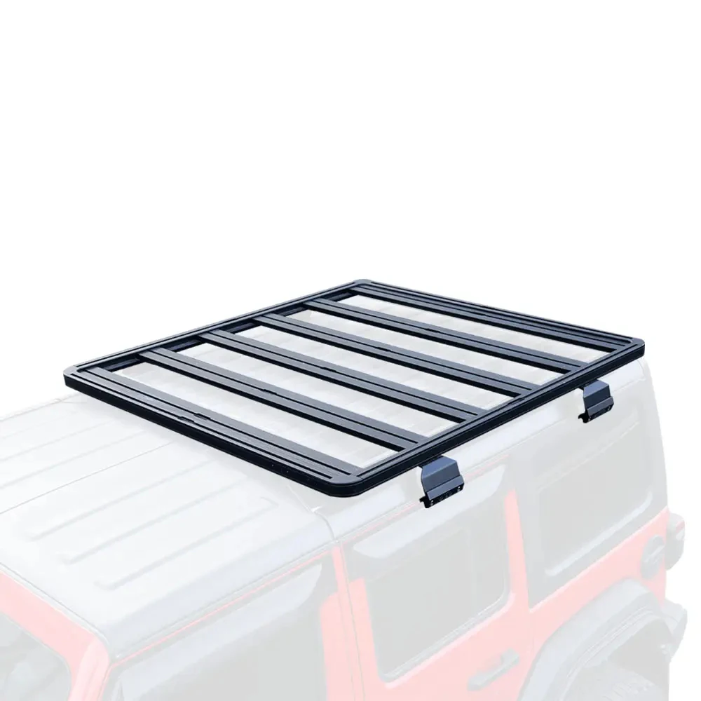 

Supplier Sales Wholesale Luggage Tray 4runner Aluminum Alloy Rail Roof Rack Basket Car For Jeep Wrangler JK