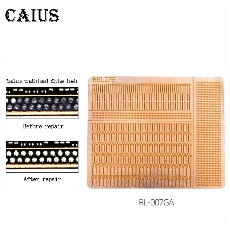 RELIFE RL-007GA Quickly Repair Solder Points No Looping Repair Spot Welding Piece Suitable for Phone Pads of Different Sizes set