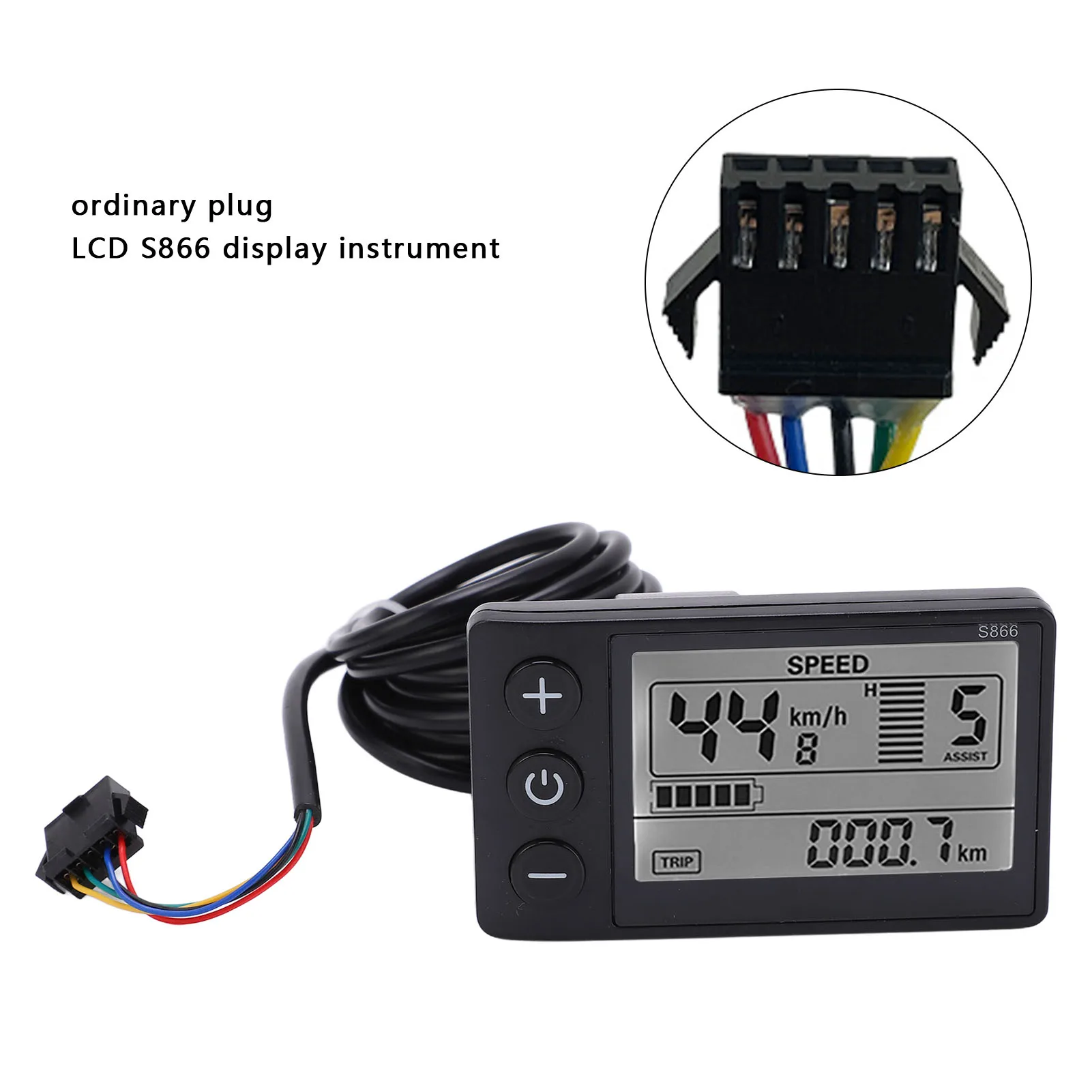 Advanced Electric Scooter Control Panel with LCD Display