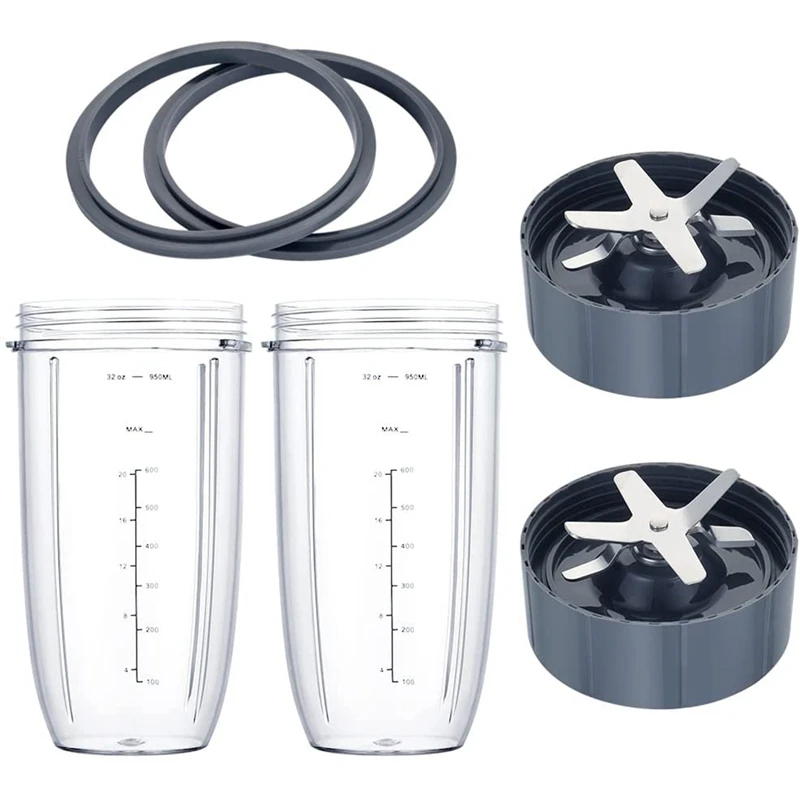 

Replacement For Nutribullet 32OZ Blenders Cups Extractor Blade Compatible For Nutribullet 600W/900W Blenders Accessories