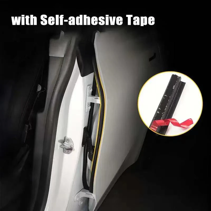 For Tesla model 3 Y S X A set of car sealing strips door soundproofing strips trunk soundproofing