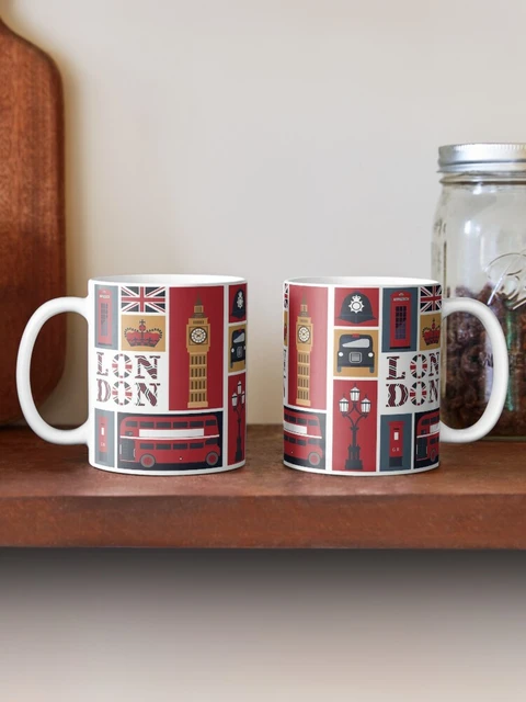 Creative Bus Car Mug Ceramic UK Taxi Shaped Water Cup Milk Tea Water Coffee  Mugs Home Office School Drinkware Cup Novetly Gifts - AliExpress