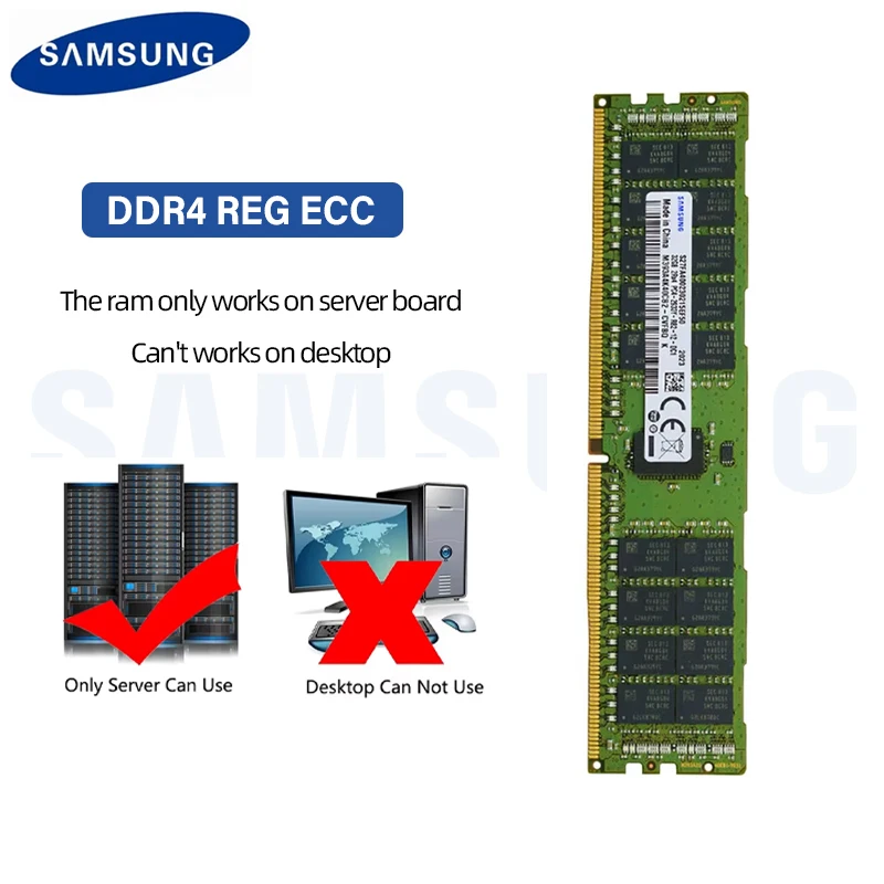 Samsungサーバーメモリ DDR4 RAM 16GB 4GB 8GB 32GB 3200MHz 2666MHz