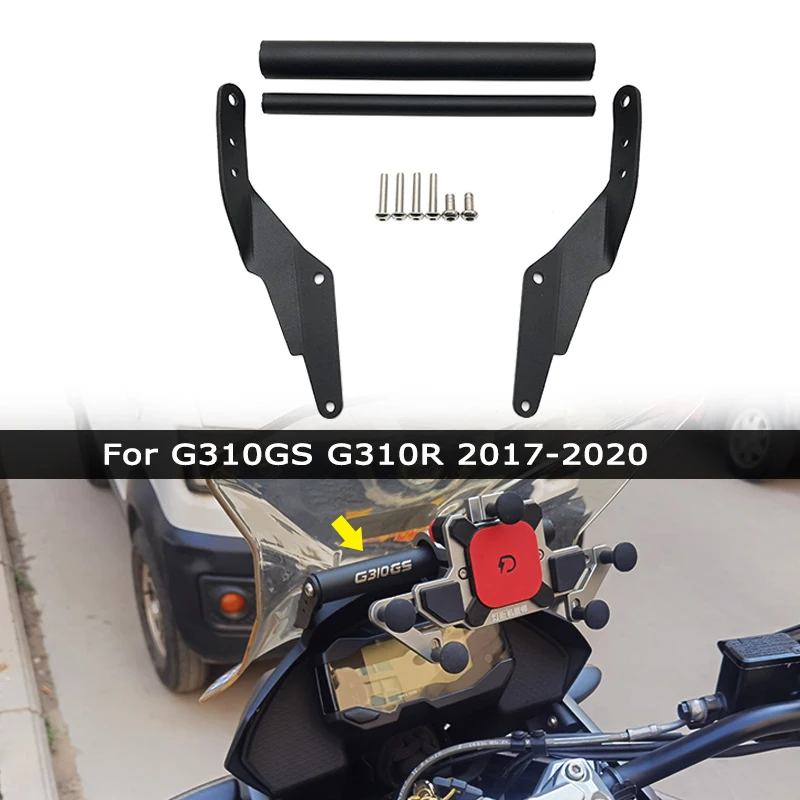 

G310GS G310R Phone Holder Frame Bracket Windshield Navigation Bracket Fit For BMW G310 GS G 310 GS G310 R 2017 2018 2019 2020