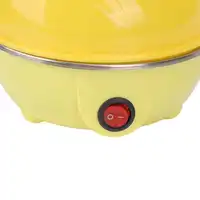 Electric Egg Cooker 350W 7 Egg Capacity Automatic Shut Off Mini Breakfast Machine Multifunction Chicken Shape Rapid Egg Boiler 6