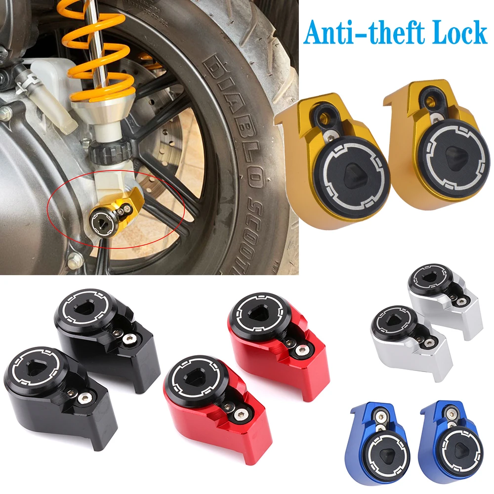 For Honda PCX125 PCX160 PCX 125 160 Forza 125 250 300 Motorcycle Anti Theft Lock Suspension Anti-theft Lock Shock Absorber