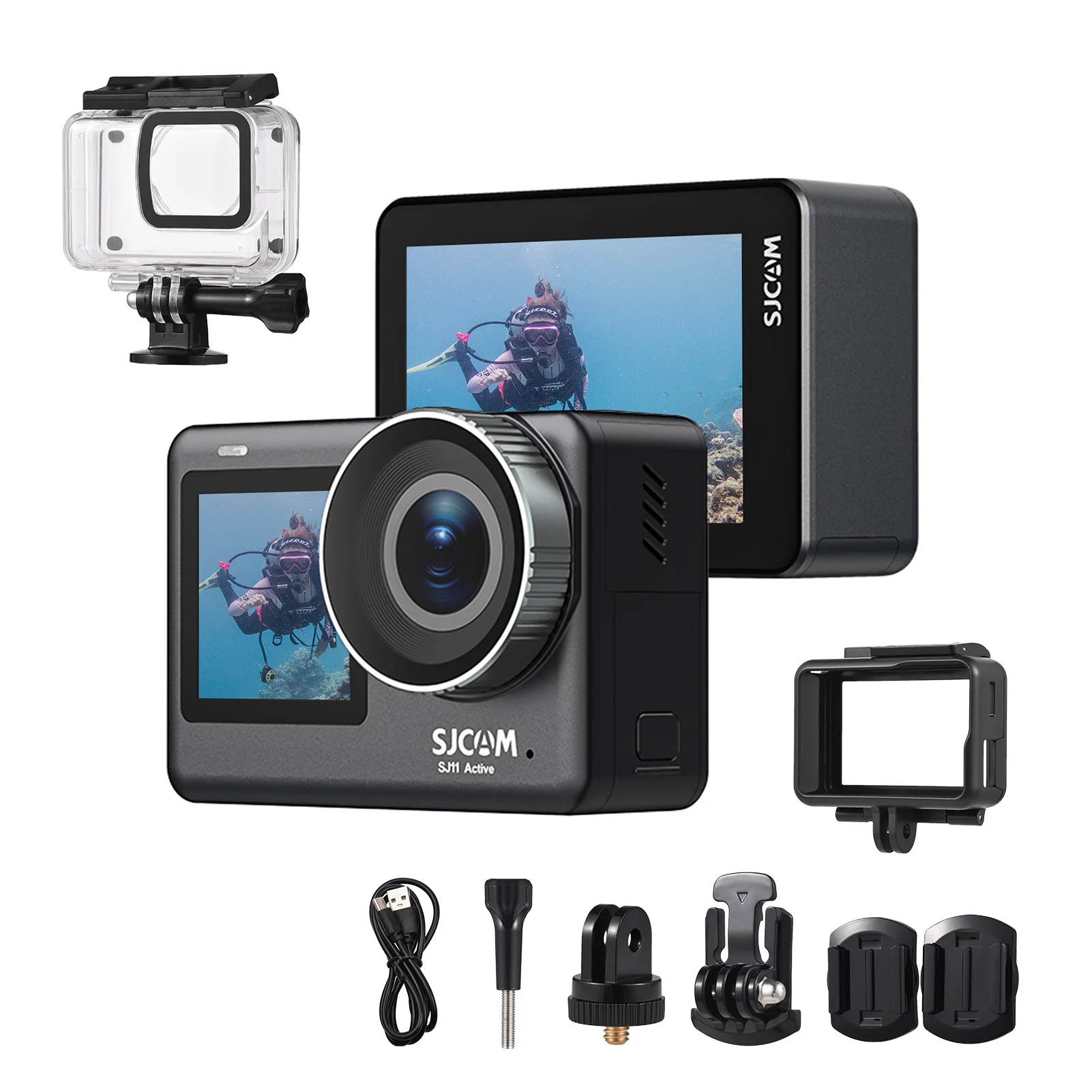 SJCAM-SJ11-Active-Action-Camera-Portable-Mini-Camera-4K-Ultra-HD-20MP ...