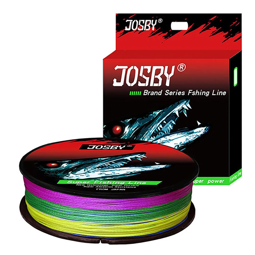 Josby 150M 4 Fili Super Strong 4 Lenze Da Pesca Intrecciate Pe Multifilamento Per La Pesca Alla Carpa Cavo Metallico Pesca