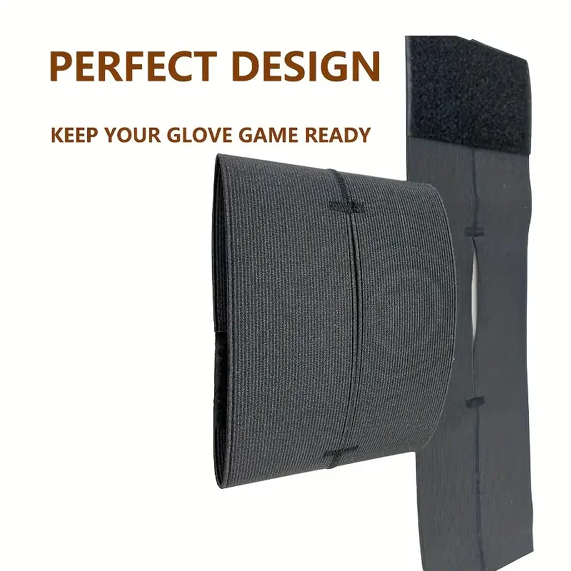 Portable Baseball and Softball Glove Wrap Band and Pocket Saver – Multi-Functional Glove Accessory