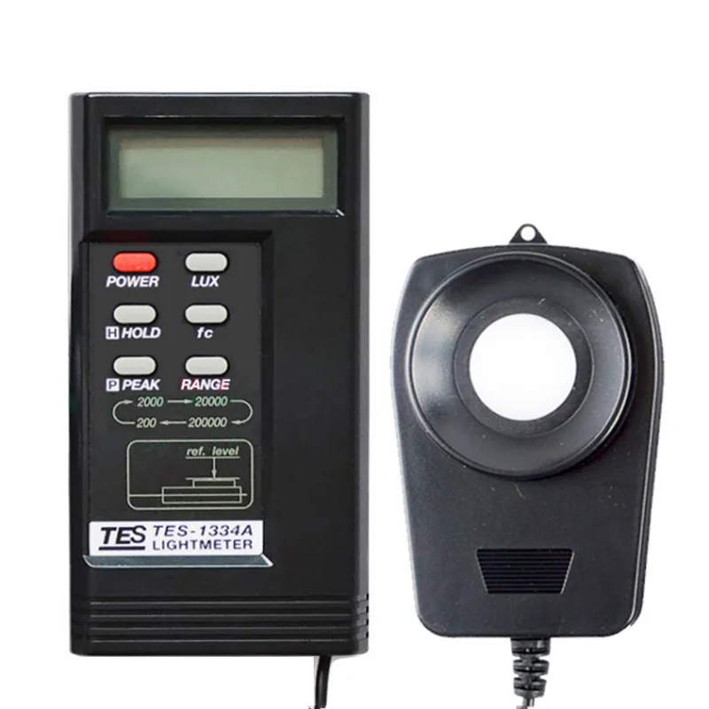 TES-1334A Digital Light Lux Meter FC Function