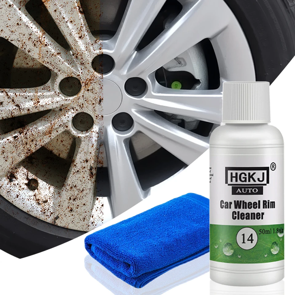 Hgkj-14-50ml Portable Car Rim Care Wheel Ring Cleaner Dropshipping High  Concentrate Auto Tire Detergent Cleaning Agent - Rim Care - AliExpress
