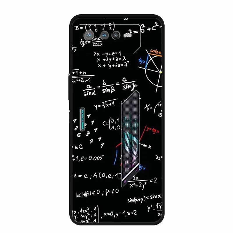 Fashion Soft TPU Silicone Back Case for Asus ROG Phone - Trendy Protective Phone Cover Bumper